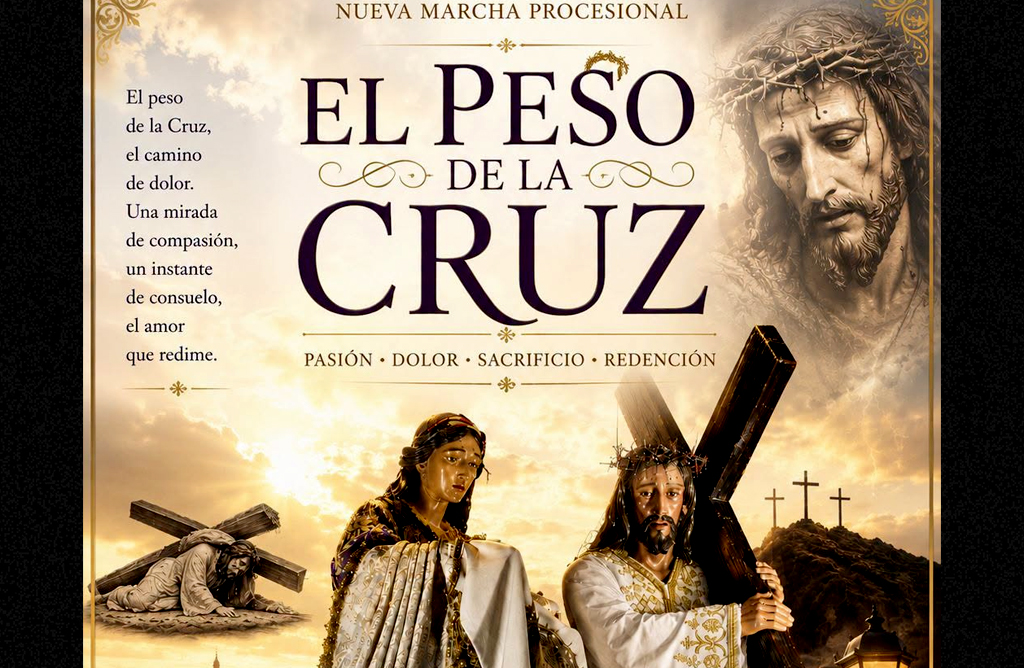 La Agrupaci�n Musical de La Ver�nica de Totana enriquece su repertorio con la marcha �El Peso de la Cruz�